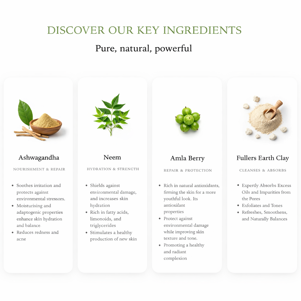Ashwagandha Clay Mask